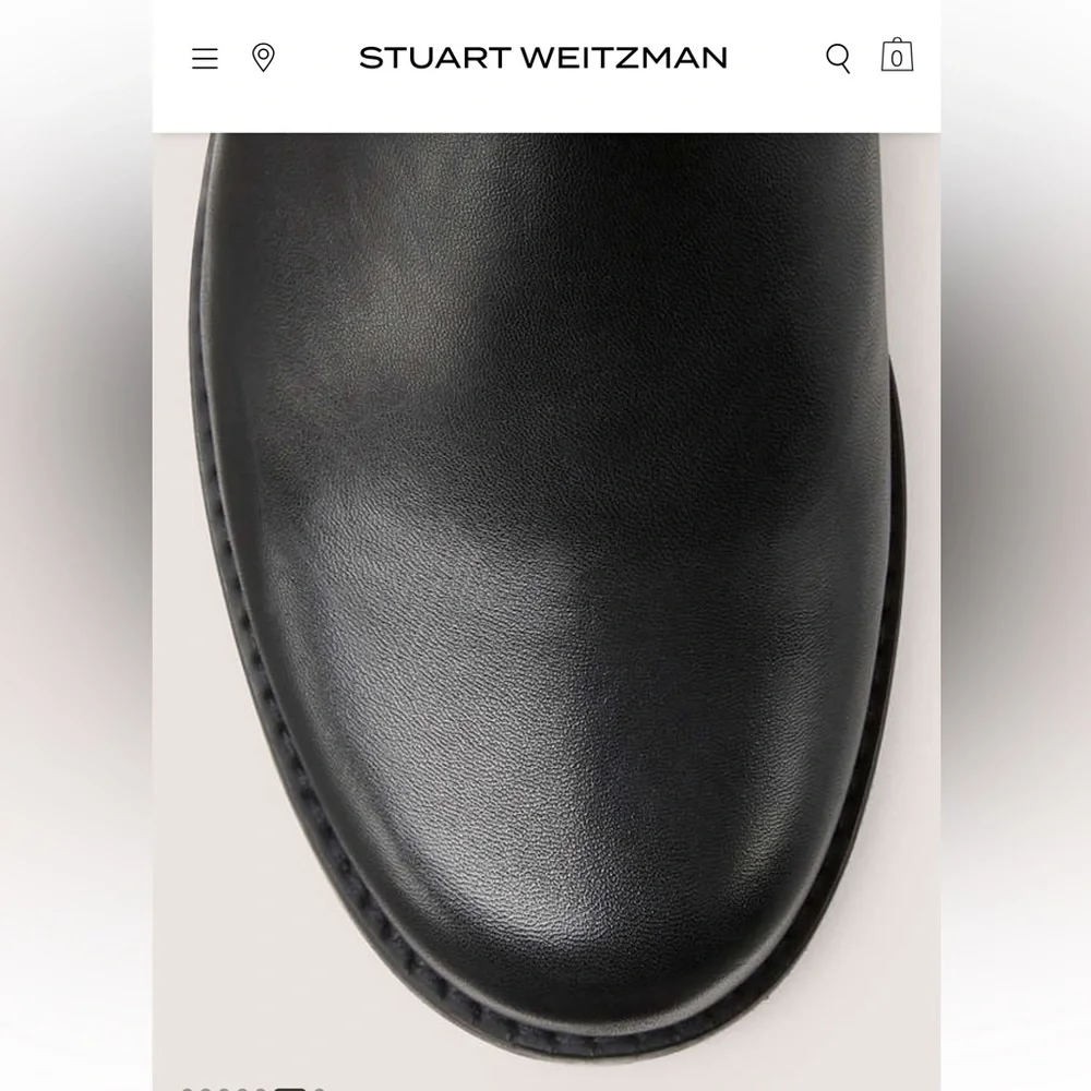 Stuart Weitzman Leather over the knee 5050 boots